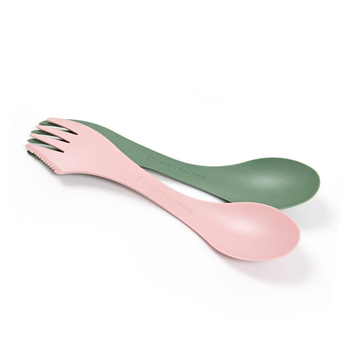 Light My Fire Spork Lefty Bio Sandygreen/dustypink
