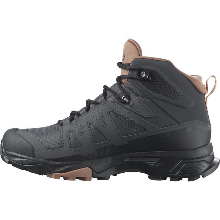 Salomon Women's X Ultra 4 Mid GORE-TEX Ebony/Mocha Mousse/Almond Cream Salomon Salomon Women's X Ultra 4 Mid GORE-TEX Ebony/Mocha Mousse/Almond Cream Salomon