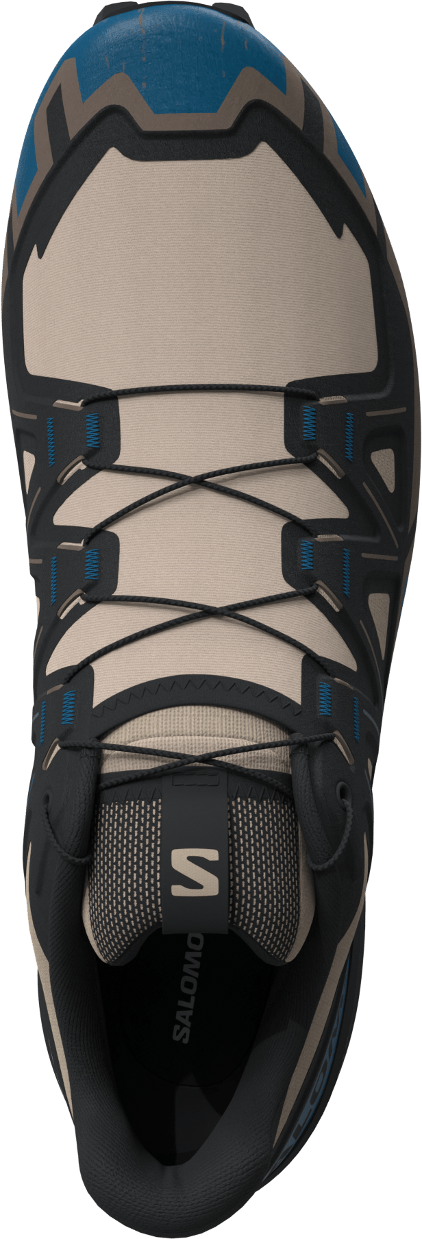 Salomon Men's Speedcross 6 Oxford Tan / Black / Mykonos Blue Salomon