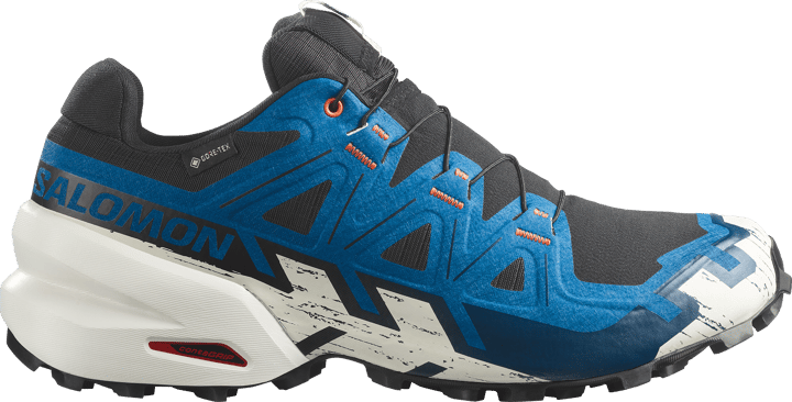 Salomon Men's Speedcross 6 GORE-TEX Black / Mykonos Blue / Vanilla Ice Salomon