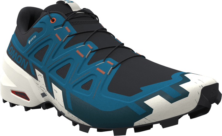 Salomon Men's Speedcross 6 GORE-TEX Black / Mykonos Blue / Vanilla Ice Salomon