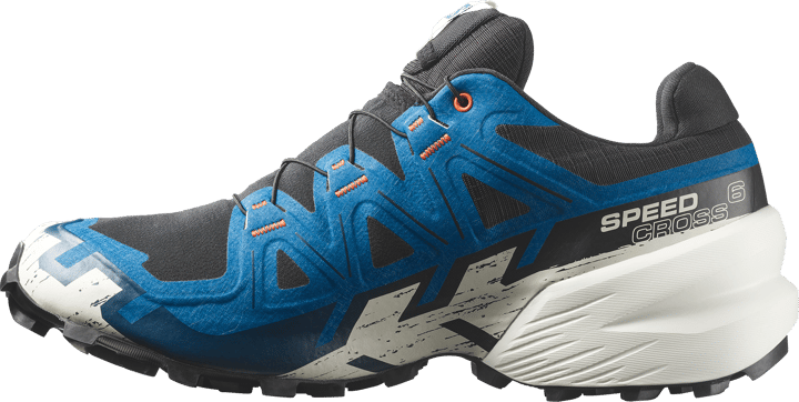 Salomon Men's Speedcross 6 GORE-TEX Black / Mykonos Blue / Vanilla Ice Salomon