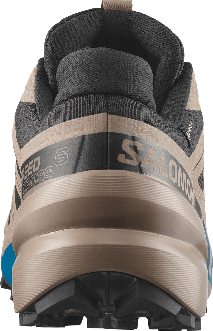 Salomon Men's Speedcross 6 GORE-TEX Black / Desert Tan / Mykonos Blue Salomon