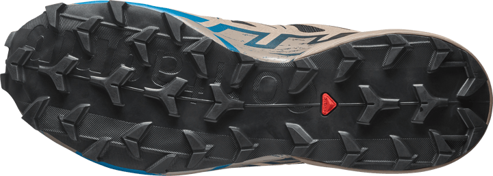 Salomon Men's Speedcross 6 GORE-TEX Black / Desert Tan / Mykonos Blue Salomon