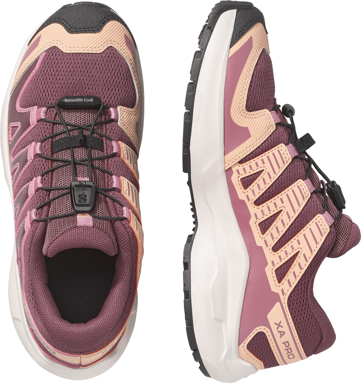 Salomon Junior´s Xa Pro  Huckleberry / Lilac Ash / Almond Cream Salomon