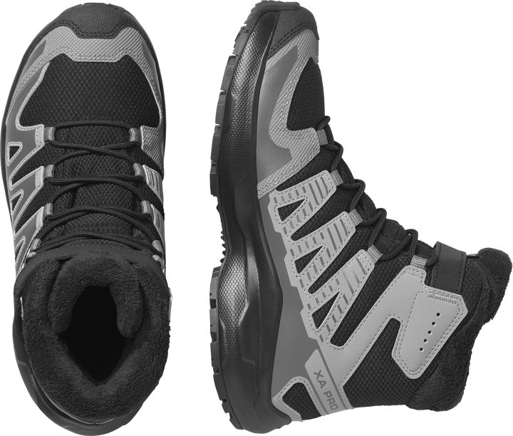 Salomon Junior´s Xa Pro Winter Waterproof Black / Castlerock / Cloudburst Salomon