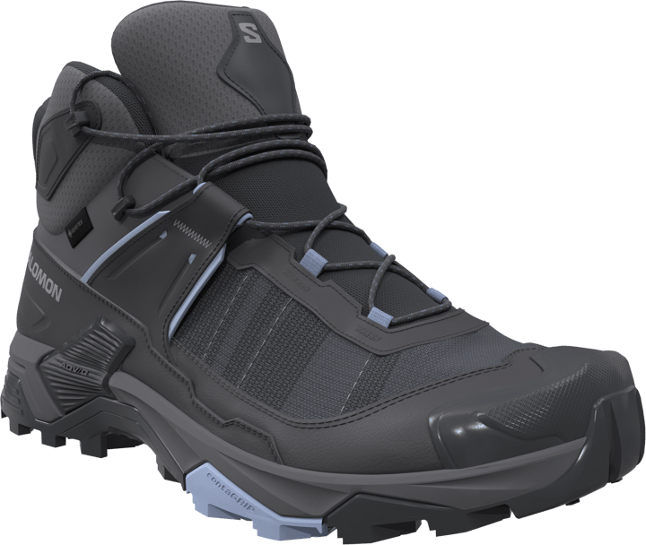 Salomon Women's X Ultra 5 Mid GORE-TEX Asphalt / Castlerock / Brunnera Blue Salomon