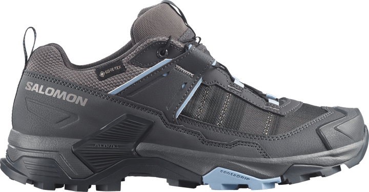 Salomon Women's X Ultra 5 GORE-TEX Asphalt / Castlerock / Brunnera Blue Salomon