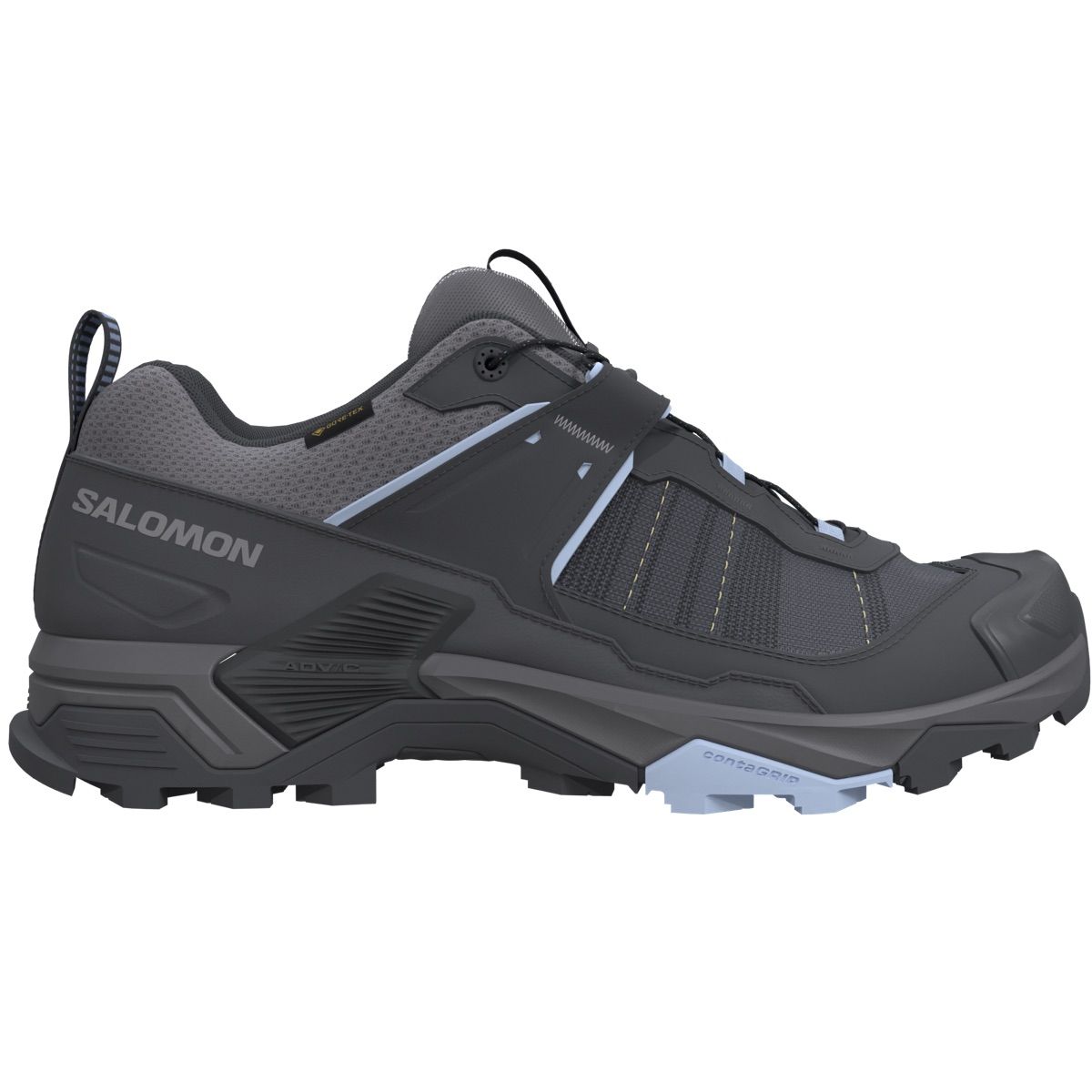 Salomon Women's X Ultra 5 GORE-TEX Asphalt / Castlerock / Brunnera Blue