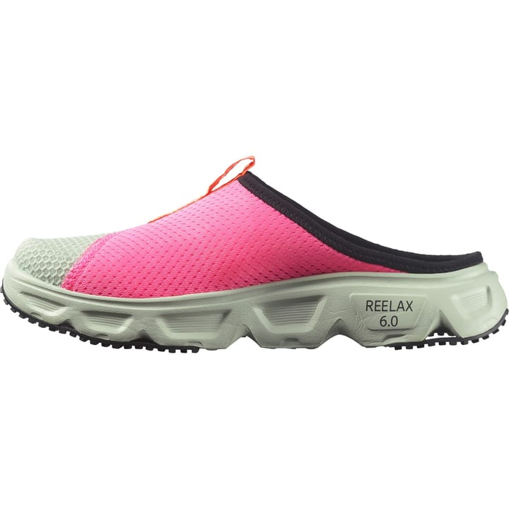 Salomon Reelax Slide 6.0 Icon W Green Milieu / Black / Knockout Pink Salomon