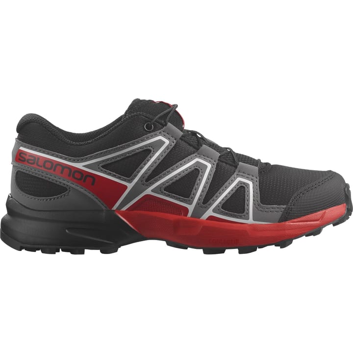 Salomon Juniors' Speedcross Black/Quiet Shade/High Risk Red Salomon Salomon Juniors' Speedcross Black/Quiet Shade/High Risk Red Salomon