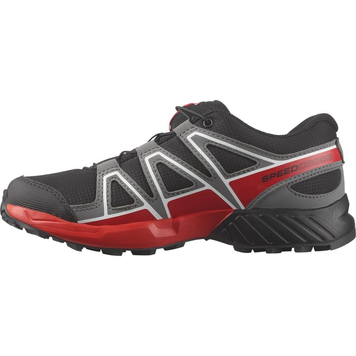 Salomon Juniors' Speedcross Black/Quiet Shade/High Risk Red Salomon Salomon Juniors' Speedcross Black/Quiet Shade/High Risk Red Salomon