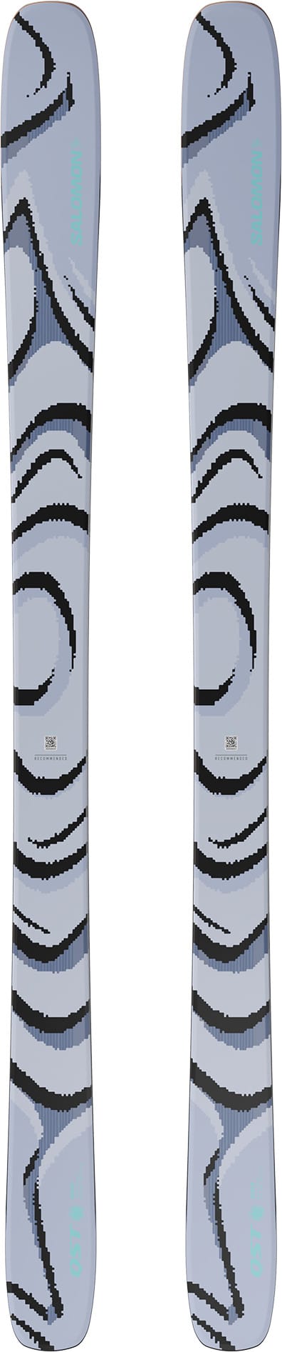 Salomon Unisex Qst 100 Cosmic Sky Cosmic Sky / Dark Grey / Neon Blue Salomon