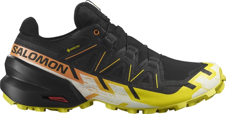 Salomon Men's Speedcross 6 GORE-TEX Black/Sulphur Spring/Bird Of Paradise Salomon Salomon Men's Speedcross 6 GORE-TEX Black/Sulphur Spring/Bird Of Paradise Salomon