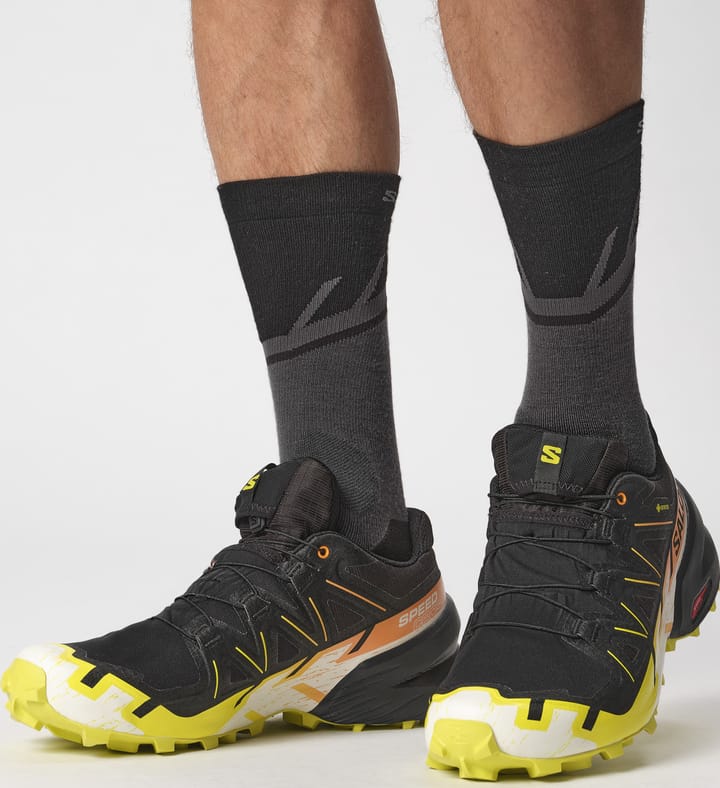 Salomon Men's Speedcross 6 GORE-TEX Black/Sulphur Spring/Bird Of Paradise Salomon Salomon Men's Speedcross 6 GORE-TEX Black/Sulphur Spring/Bird Of Paradise Salomon