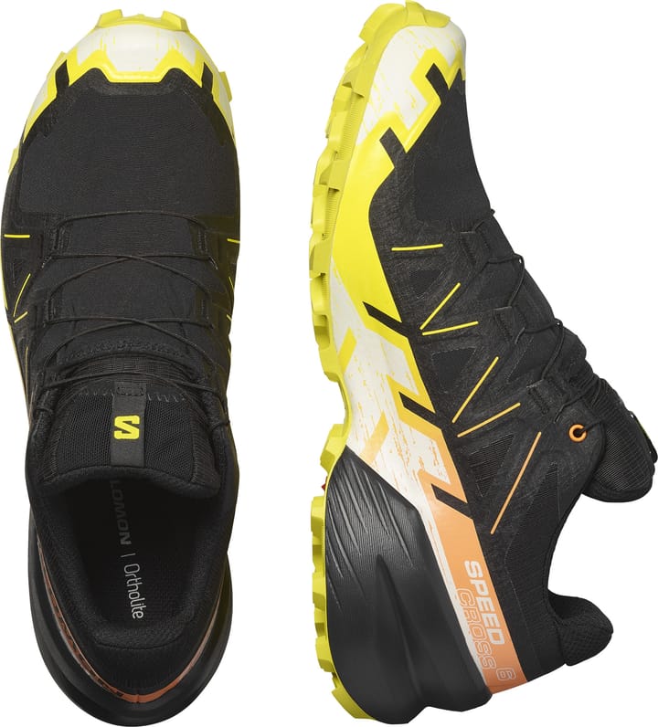 Salomon Men's Speedcross 6 GORE-TEX Black/Sulphur Spring/Bird Of Paradise Salomon Salomon Men's Speedcross 6 GORE-TEX Black/Sulphur Spring/Bird Of Paradise Salomon