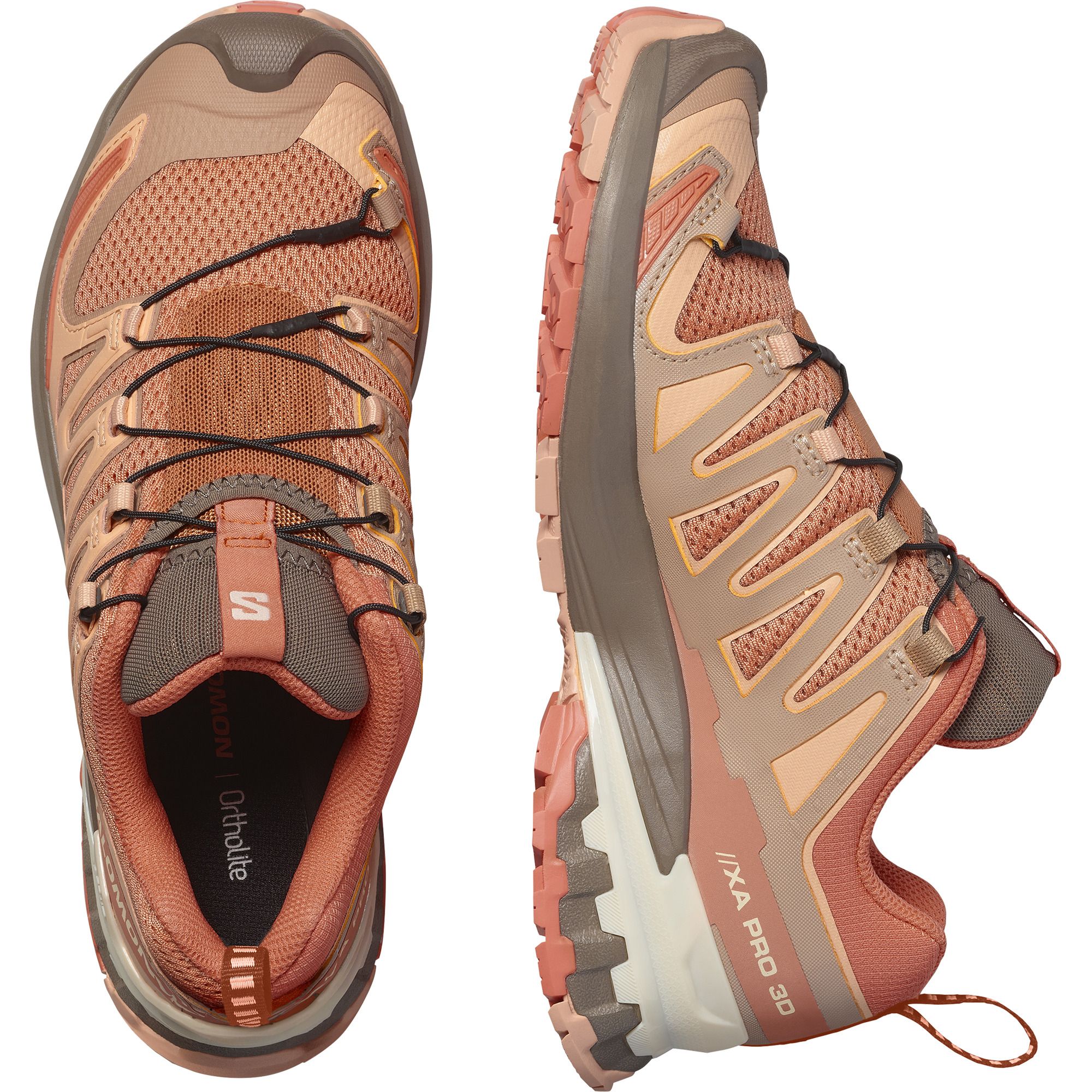 スニーカー Salomon XA Pro 3D V9 W Sun Baked Fresh Salmon Prairie Sunset salomon-xa-pro-3d-v9-w-sun-