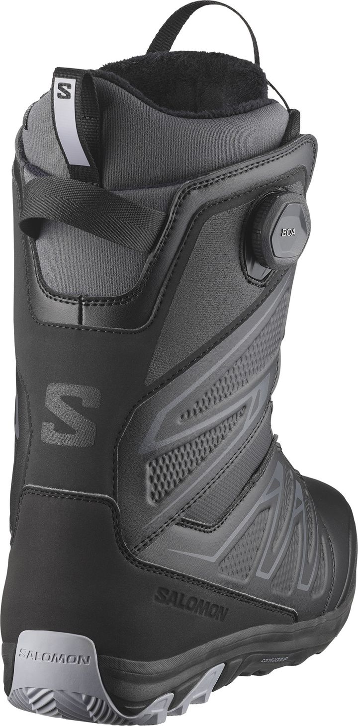 Salomon Women's Ivy BOA SJ BOA Black/Black/Lilac Gray Salomon Salomon Women's Ivy BOA SJ BOA Black/Black/Lilac Gray Salomon