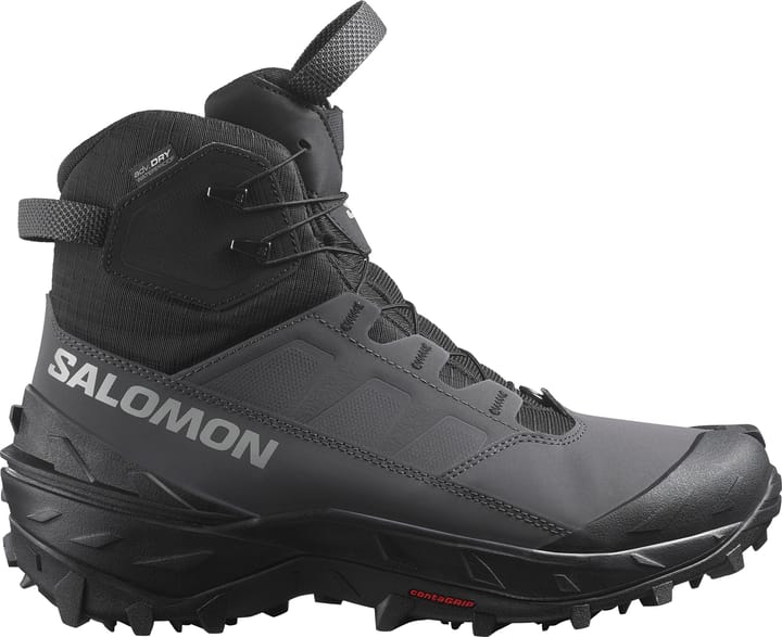 Salomon Men's Crosstrak Powder Waterproof Asphalt/Black/Sharkskin Salomon