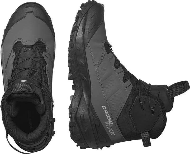 Salomon Men's Crosstrak Powder Waterproof Asphalt/Black/Sharkskin Salomon