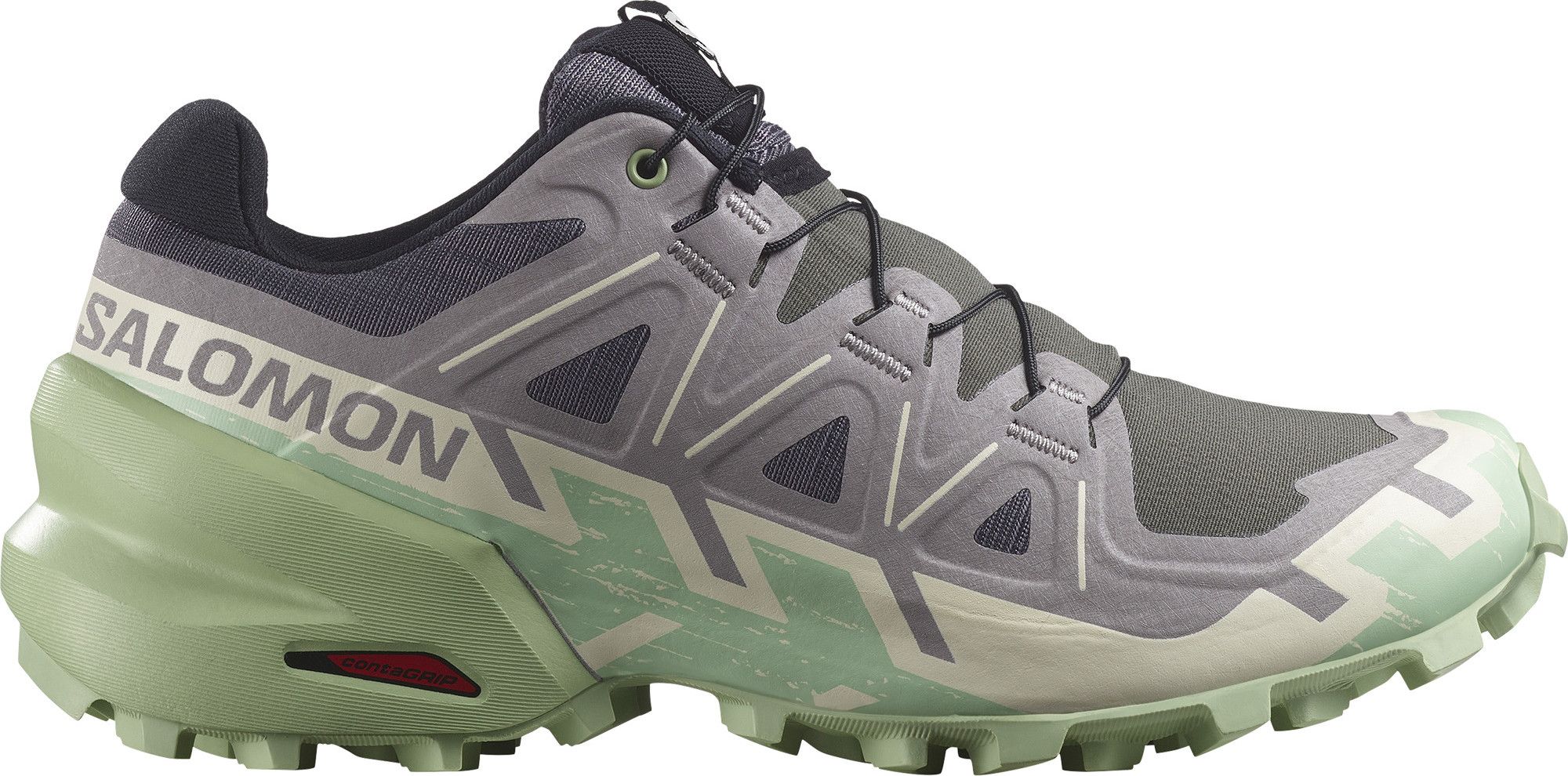 Salomon Women's Speedcross 6 Castlerock/Vanilla Ice/Smoke