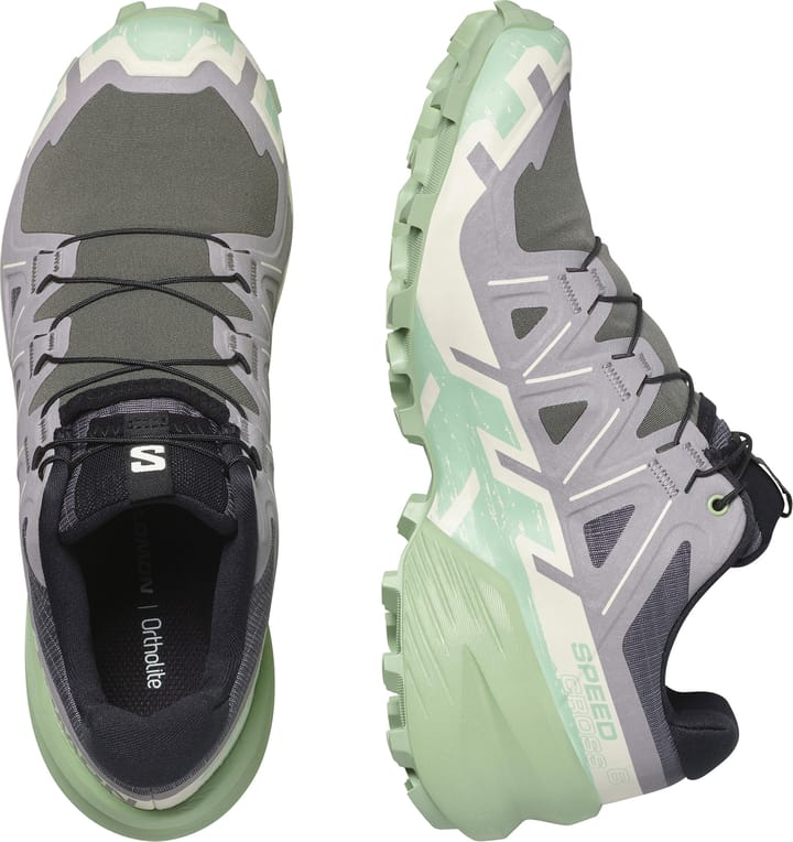 Salomon Women's Speedcross 6 Castlerock/Vanilla Ice/Smoke Green Salomon