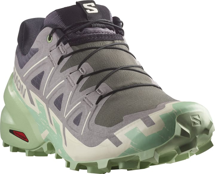 Salomon Women's Speedcross 6 Castlerock/Vanilla Ice/Smoke Green Salomon