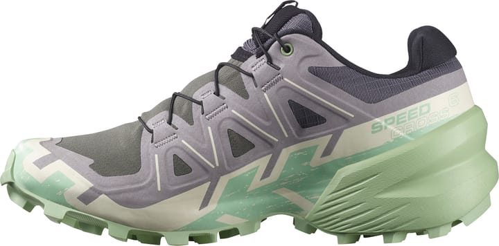 Salomon Women's Speedcross 6 Castlerock/Vanilla Ice/Smoke Green Salomon