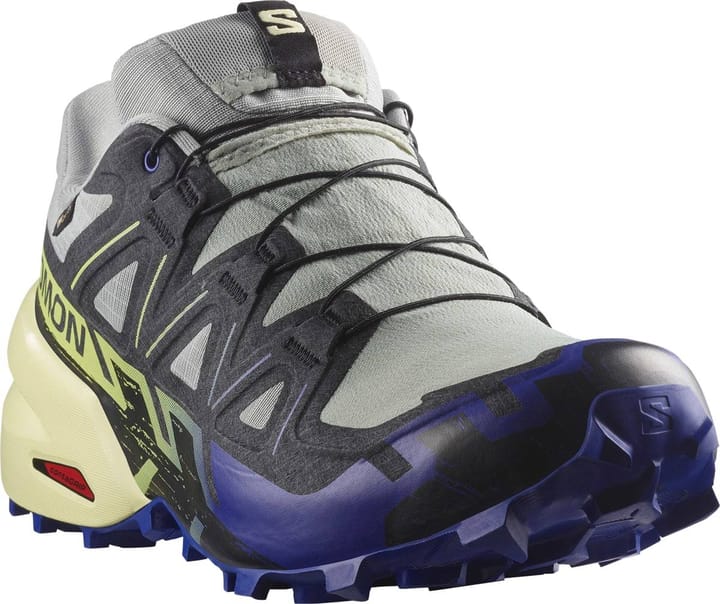 Salomon Men's Speedcross 6 GORE-TEX Wrought Iron / Clematis Blue / Sharp Green Salomon Salomon Men's Speedcross 6 GORE-TEX Wrought Iron / Clematis Blue / Sharp Green Salomon
