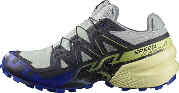 Salomon Men's Speedcross 6 GORE-TEX Wrought Iron / Clematis Blue / Sharp Green Salomon Salomon Men's Speedcross 6 GORE-TEX Wrought Iron / Clematis Blue / Sharp Green Salomon