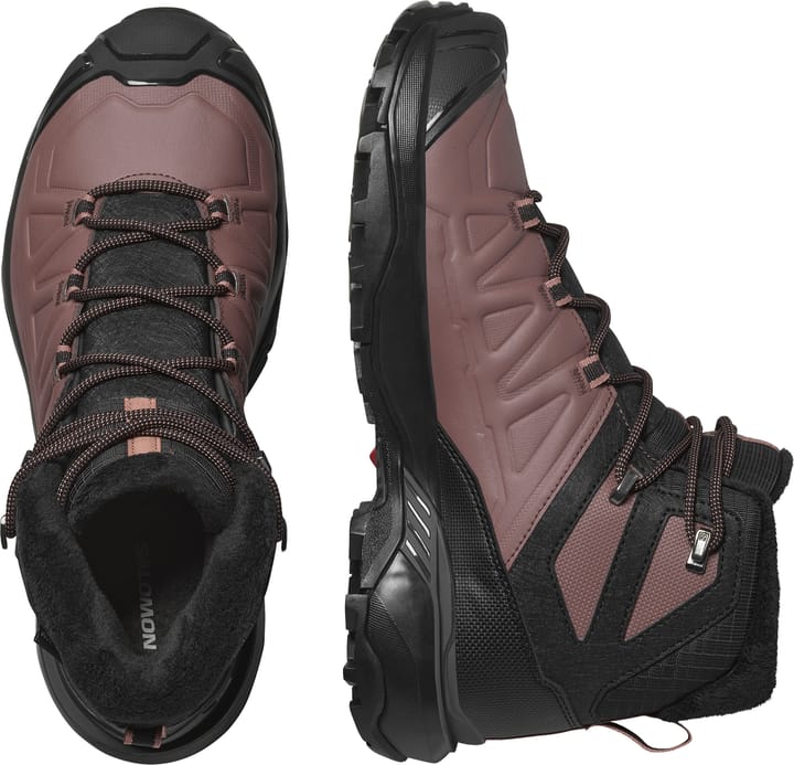 Salomon  Women's X Ultra Snowpilot Waterproof Black/Peppercorn/Cognac Salomon