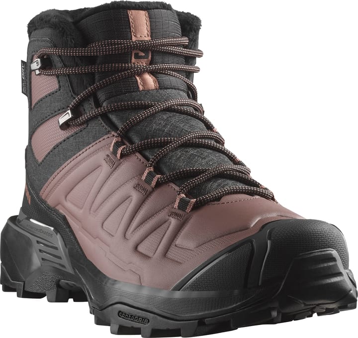 Salomon  Women's X Ultra Snowpilot Waterproof Black/Peppercorn/Cognac Salomon