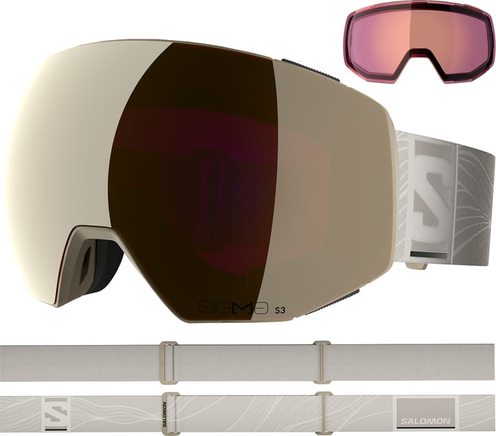 Salomon Radium Prime Sigma (And Extra Lens) Light Bronze Metal Salomon