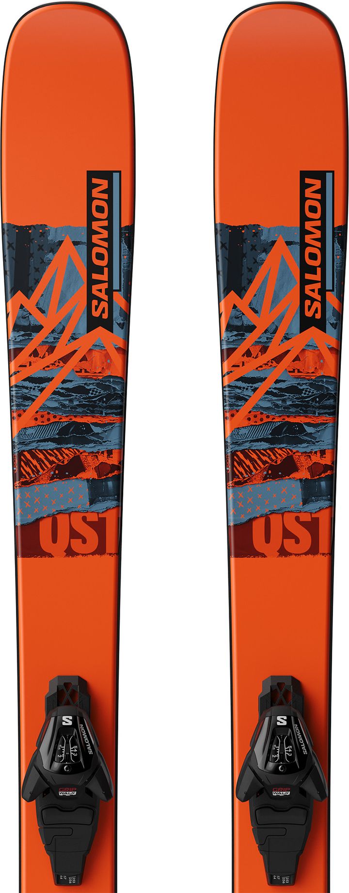 Salomon Junior Qst Spark M (And L6) Flame/Copen Blue/Black Salomon