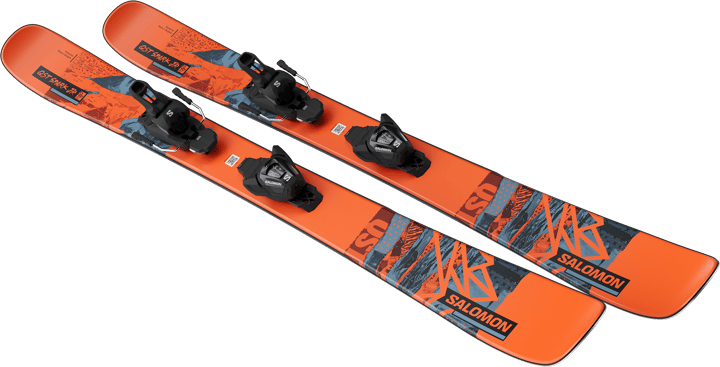 Salomon Junior's Skis L Qst Spark Flame/copen Blue/black Salomon