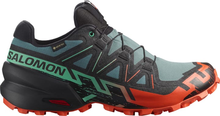 Salomon Men's Speedcross 6 GORE-TEX North Atlantic / Black / Cherry Tomato Salomon Salomon Men's Speedcross 6 GORE-TEX North Atlantic / Black / Cherry Tomato Salomon