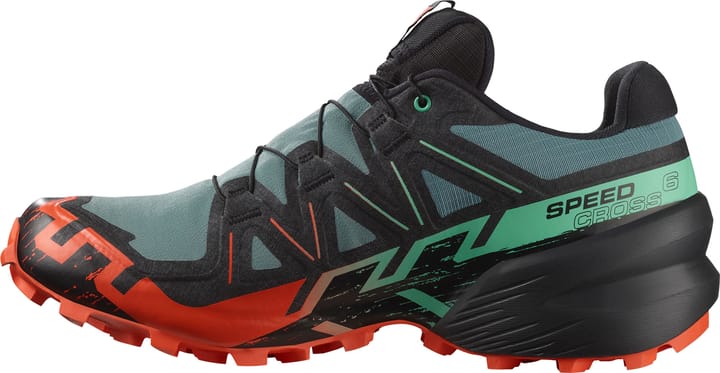Salomon Men's Speedcross 6 GORE-TEX North Atlantic / Black / Cherry Tomato Salomon Salomon Men's Speedcross 6 GORE-TEX North Atlantic / Black / Cherry Tomato Salomon