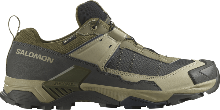 Salomon Men's X Ultra 5 GORE-TEX Martini Olive/gray Green/blue Night Salomon