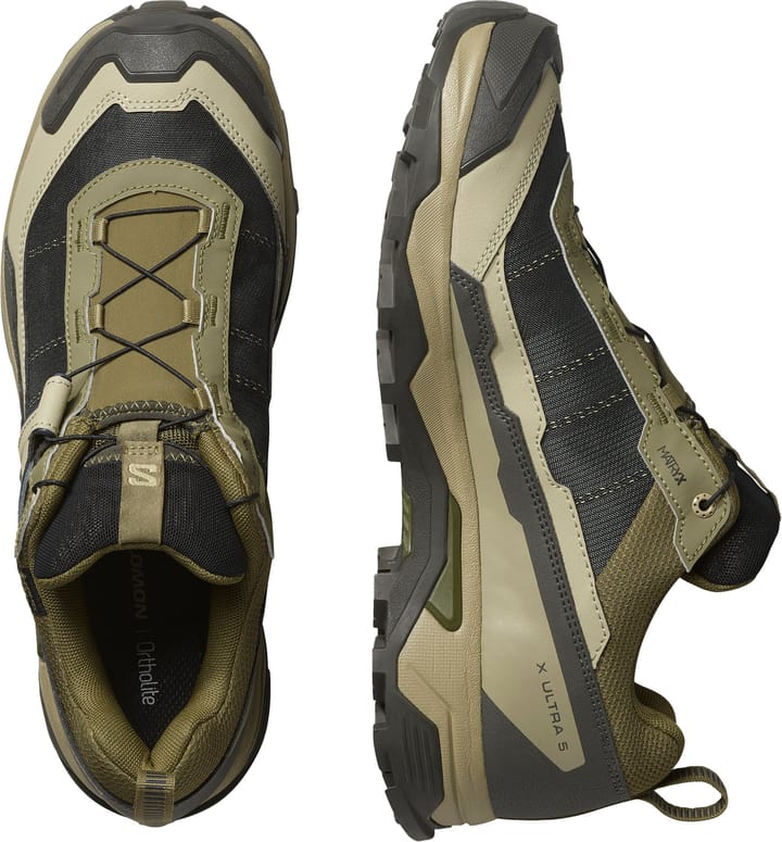 Salomon Men's X Ultra 5 GORE-TEX Martini Olive/gray Green/blue Night Salomon
