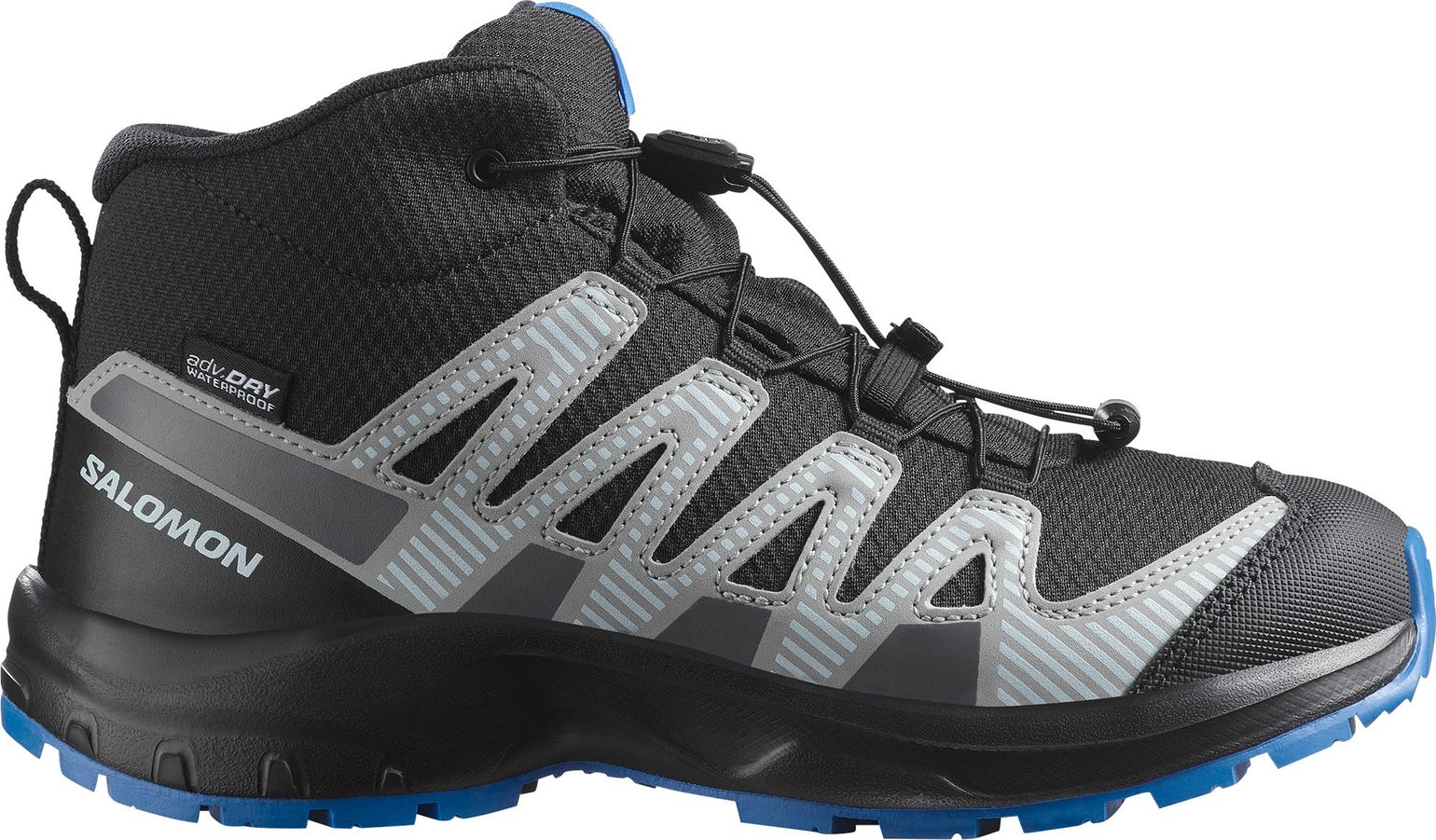 Salomon Xa Pro V8 Mid Waterproof Black/monument/french Blue