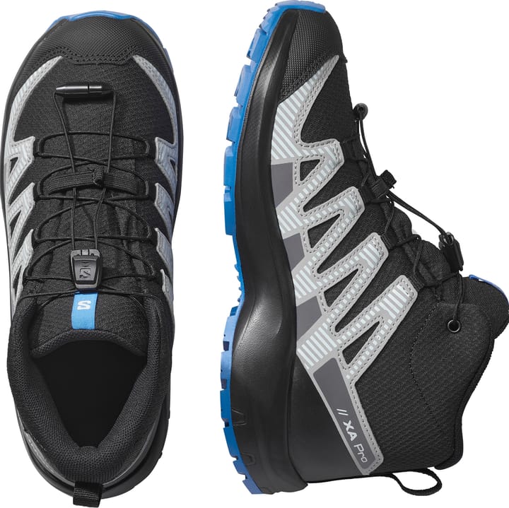 Salomon Xa Pro V8 Mid Waterproof Black/monument/french Blue Salomon