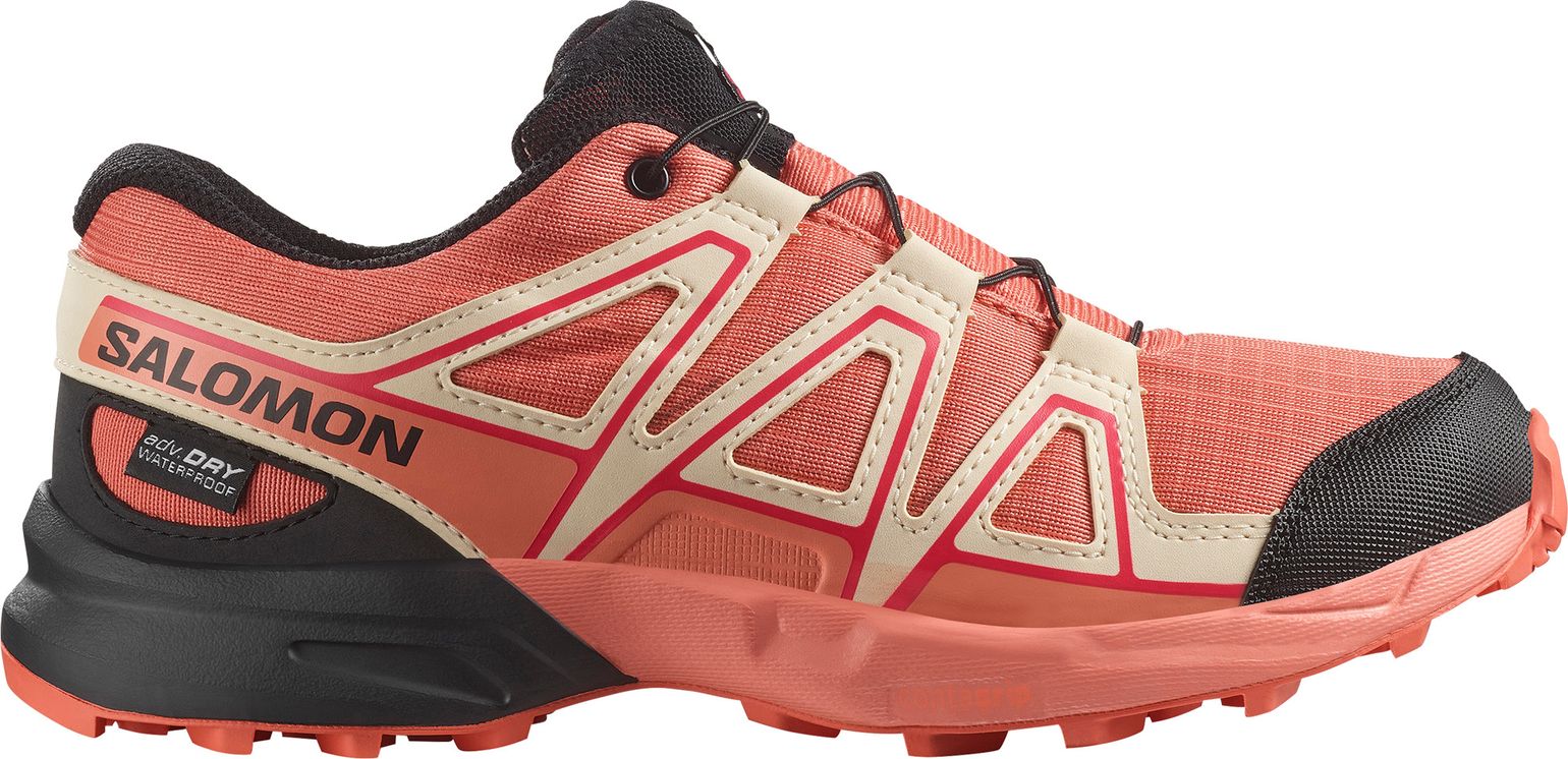 Salomon Junior Speedcross Waterproof Emberglow/tender Peach/fusion Coral