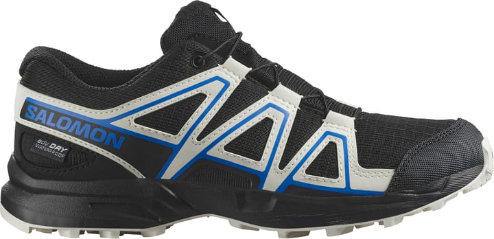 Salomon Junior Speedcross Waterproof Black/vanilla Ice/french Blue Salomon