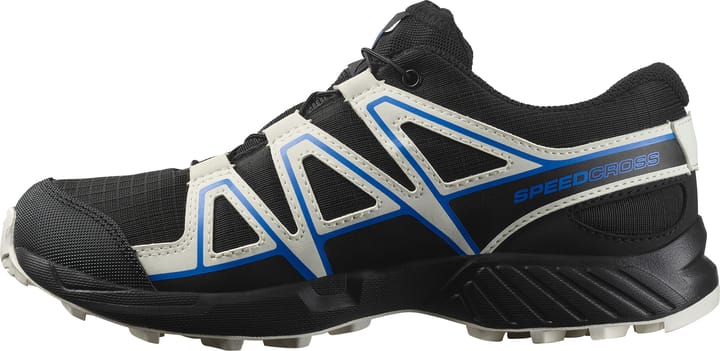 Salomon Junior Speedcross Waterproof Black/vanilla Ice/french Blue Salomon