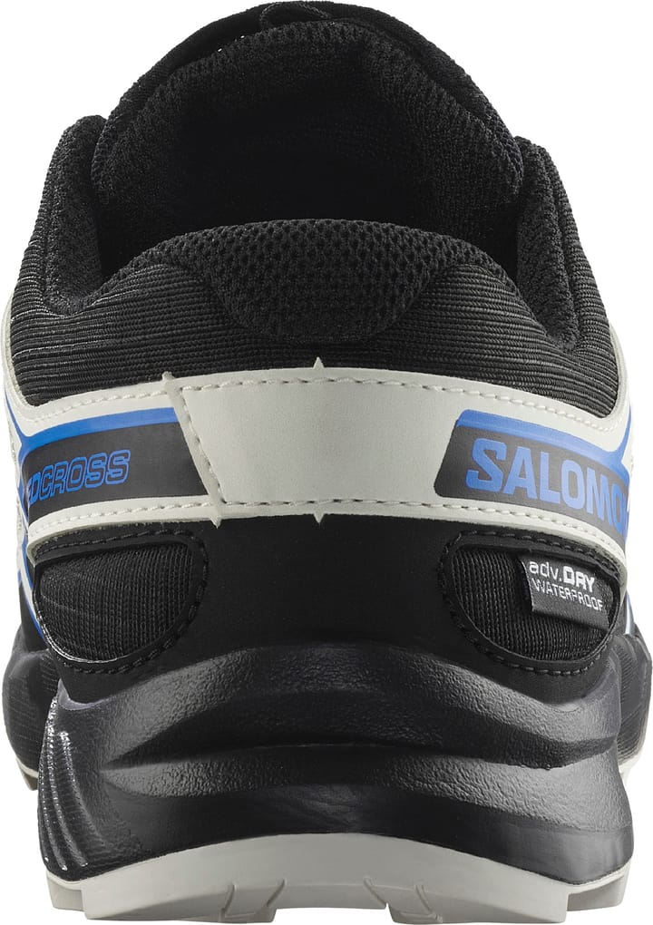 Salomon Junior Speedcross Waterproof Black/vanilla Ice/french Blue Salomon