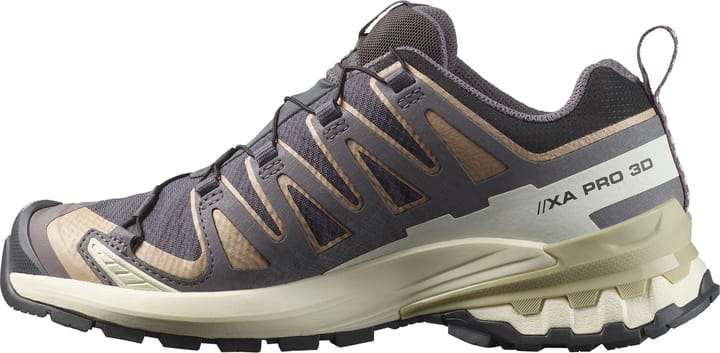 Salomon Women's XA Pro 3d V9 GORE-TEX Nine Iron/oxford Tan/alfalfa Salomon