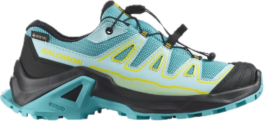 Salomon Kids' X Ultra GORE-TEX Blue Curacao/turbulence/yellow Iris