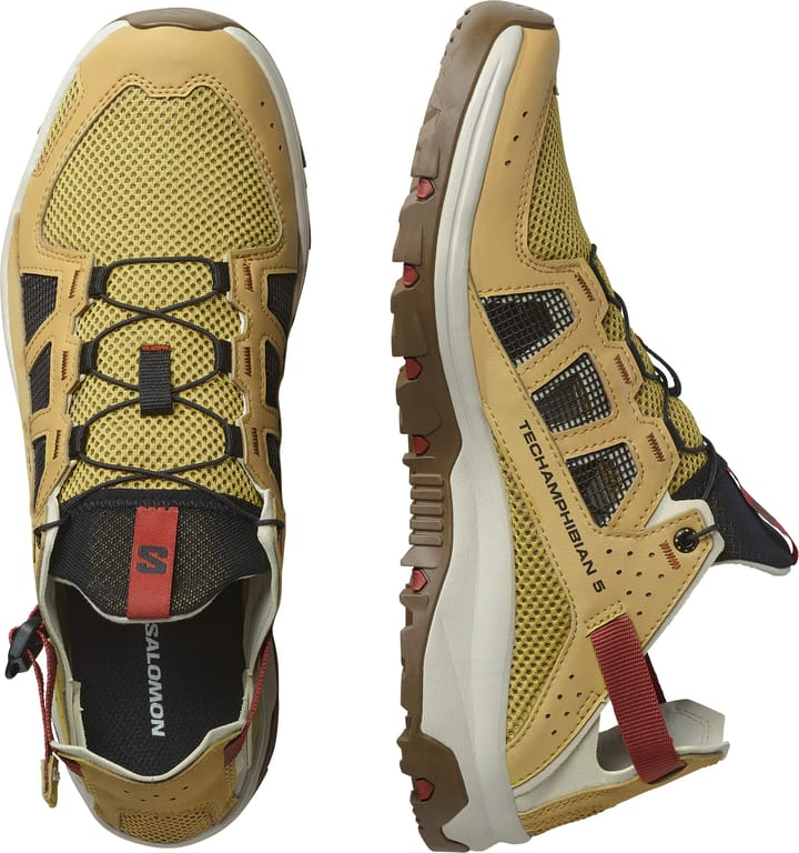 Salomon Techamphibian 5 Antique Gold/rainy Day/burnt Henna Salomon