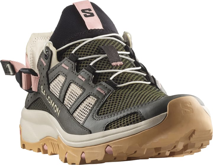 Salomon Women's Techamphibian 5 Peat/rainy Day/hyma Pink Salomon