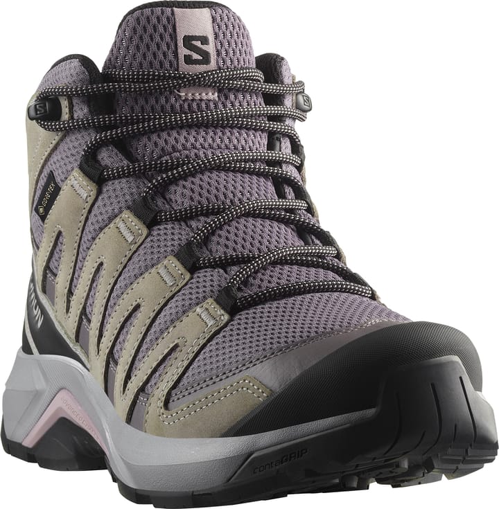 Salomon Women's X-Adventure Recon Mid GORE-TEX Excalibur/gull/nirvana Salomon